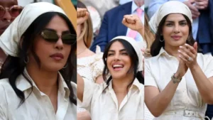 Priyanka Chopra Fashion: शर्ट ड्रेस और सिर पर स्कार्फ, प्रियंका चोपड़ा के इस विंटेज लुक पर टिकीं सबकी नजरें
