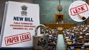 लोकसभा में पेश हुआ पेपर लीक पर सख्त कानून वाला विधेयक, दोषियों को 10 साल तक जेल और 50 लाख तक जुर्माने का प्रस्ताव