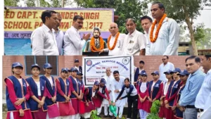 Pundri News: 'एक पेड़ माँ के नाम' अभियान के तहत विधायक सतपाल जाम्बा ने चार सरकारी स्कूलों में किया पौधारोपण