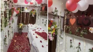 Train Honeymoon Viral: चलती ट्रेन में बना दिया हनीमून सुइट, जलती मोमबत्तियां देख भड़का रेलवे, TTE सस्पेंड