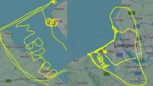 Viral Tracking Map: ब्रिटिश पायलट ने हवा में विमान उड़ाकर लिख दिया 'I'M BORED', कंपनी भी रह गई दंग