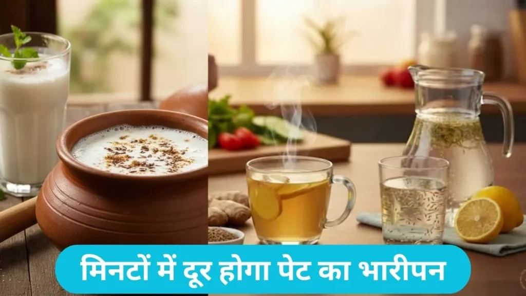 remedies for stomach gas: मिनटों में दूर होगा पेट का भारीपन, रसोई की इन 5 चीजों से बनाएं गैस नाशक जादुई ड्रिंक्स
