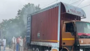 Bahadurgarh News: बहादुरगढ़ में भीषण हादसा, कैंटर पर गिरी हाई-वोल्टेज बिजली की तार, चालक की जिंदा जलकर मौत