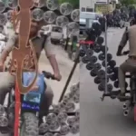 Bike With 500 Horns: फरीदाबाद के कांवड़िया की बाइक में लगे थे 500 हॉर्न, हरिद्वार पुलिस ने चालान काटकर उतारे
