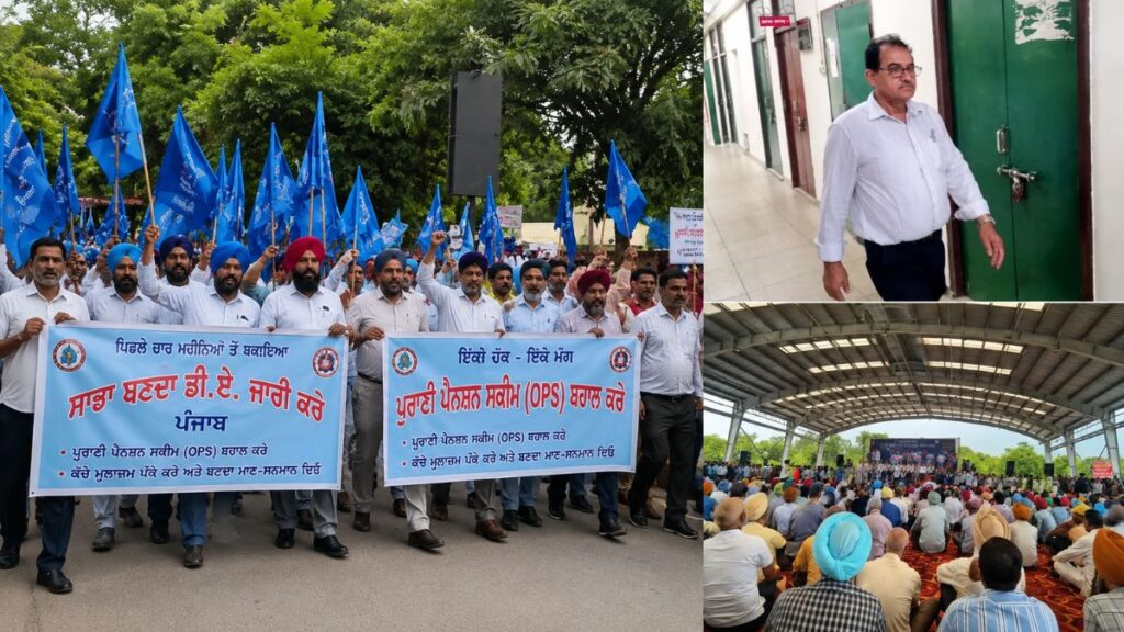Breaking: चंडीगढ़ में DA और OPS को लेकर कर्मचारियों का बड़ा प्रदर्शन, दफ्तरों में काम प्रभावित, भारी पुलिस फोर्स तैनात
