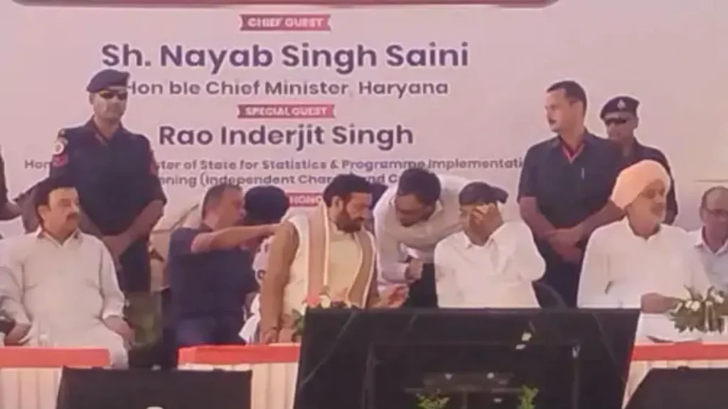 CM Nuh Visit: सीएम सैनी ने नूंह में रखी 100 बेड के जिला अस्पताल की आधारशिला, जानें मेवात को क्या-क्या मिला