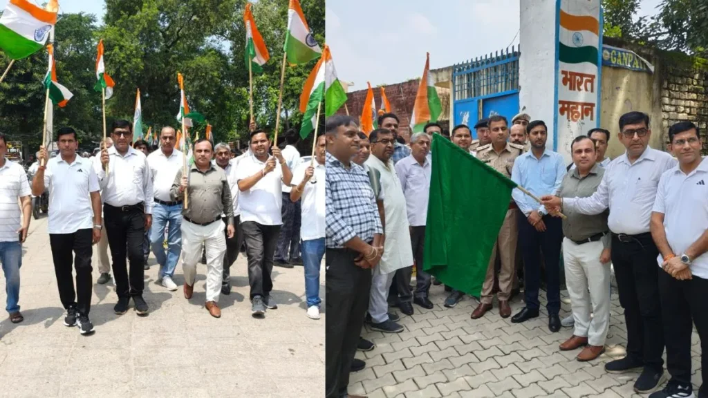 Yamunanagar News: छछरौली की सड़कों पर लहराया 80 फीट लंबा तिरंगा, 'हर घर तिरंगा' यात्रा में उमड़ा जनसैलाब