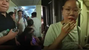 China Train Viral Video: चीन की बुलेट ट्रेन के दावों की खुली पोल, एसी डिब्बे के फर्श और बर्थ के नीचे सोते दिखे यात्री