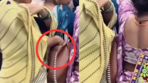 Delhi Metro Viral: दिल्ली मेट्रो में महिला चोर की 'लाइव' करतूत, पर्स में हाथ डालते कैमरे में कैद हुई पीली साड़ी वाली महिला