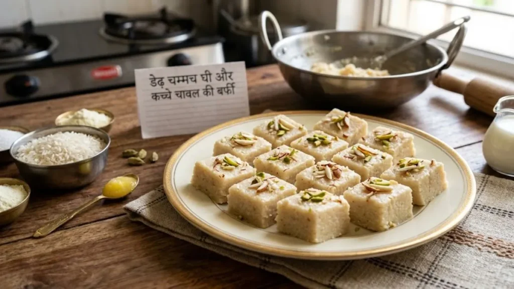 Easy Rice Barfi Recipe: छोड़ो काजू कतली! महज डेढ़ चम्मच घी और कच्चे चावल से घर पर बनाएं हलवाई जैसी सॉफ्ट बर्फी
