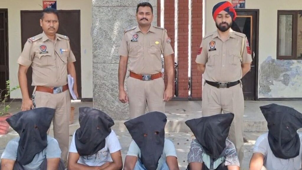 Faridkot News: फरीदकोट में लूट की साजिश रचते 5 आरोपी गिरफ्तार, हथियारों का जखीरा बरामद, कुछ पर पहले से कई केस