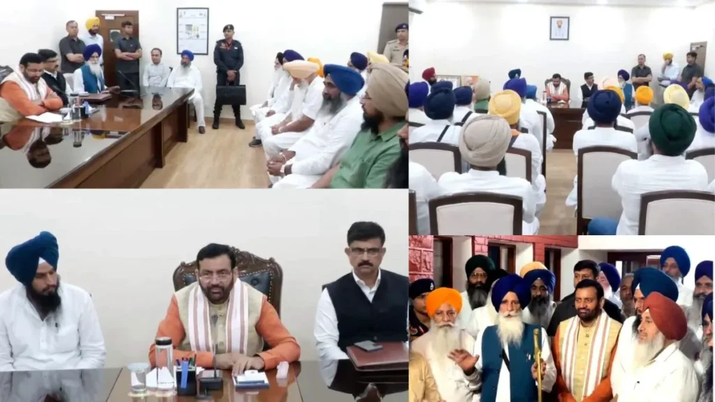 Panjokhra Sahib new update: सीएम सैनी से मुलाकात के बाद टला 25 अगस्त का रोष प्रदर्शन, केस होंगे वापस