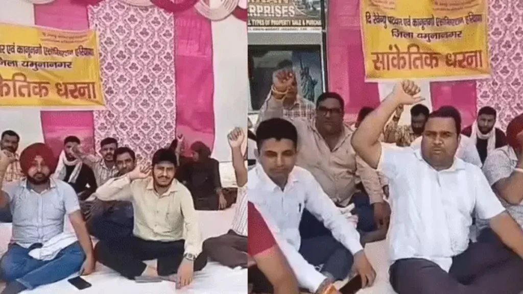 Yamunanagar News: राजस्व विभाग के नए पोर्टल के खिलाफ हरियाणा में फूटा पटवारियों का गुस्सा, यमुनानगर में दो दिवसीय धरना शुरू