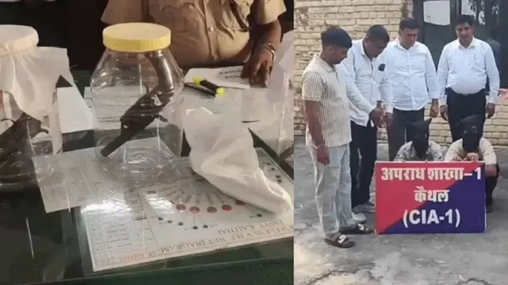 Kaithal News: कैथल में पुलिस की बड़ी कार्रवाई, 6 अवैध पिस्तौल और कारतूसों के साथ 6 बदमाश गिरफ्तार