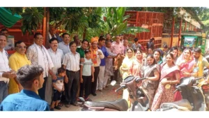Narnaul Gau Seva: नारनौल की अनाथ गौशाला में लगी हरी चरी व सब्जियों की सवामणी, श्रद्धालुओं ने की गोमाता की आरती