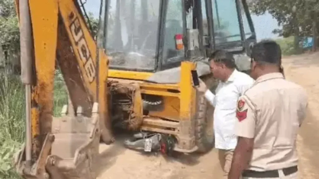 Narnaul News: वन विभाग की टीम पर JCB चढ़ाने का सच आया सामने, CCTV ने खोली पूरी पोल