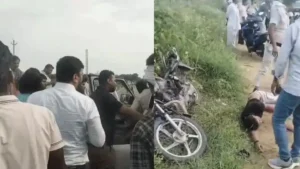 Narnaul News: महेंद्रगढ़-नारनौल रोड पर हादसा, तेज रफ्तार कार की टक्कर से 17 वर्षीय दीपेश की मौत, गांव में पसरा सन्नाटा