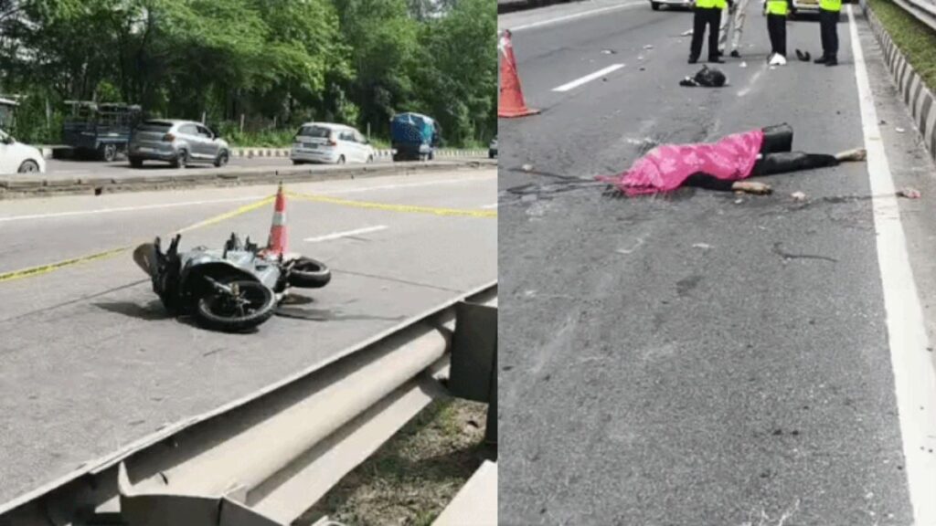 Panchkula Road Accident: चंडीमंदिर टोल के पास बाइक डिवाइडर से टकराने के बाद हादसा, पीछे से आ रही बस ने युवकों को कुचला, एक की मौत दूसरा घायल