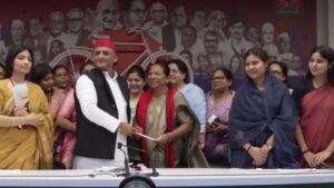 भाजपा के राज में 'नारी' बन गई है 'नारा', 2027 में महिलाओं को अधिक टिकट देगी सपा: अखिलेश
