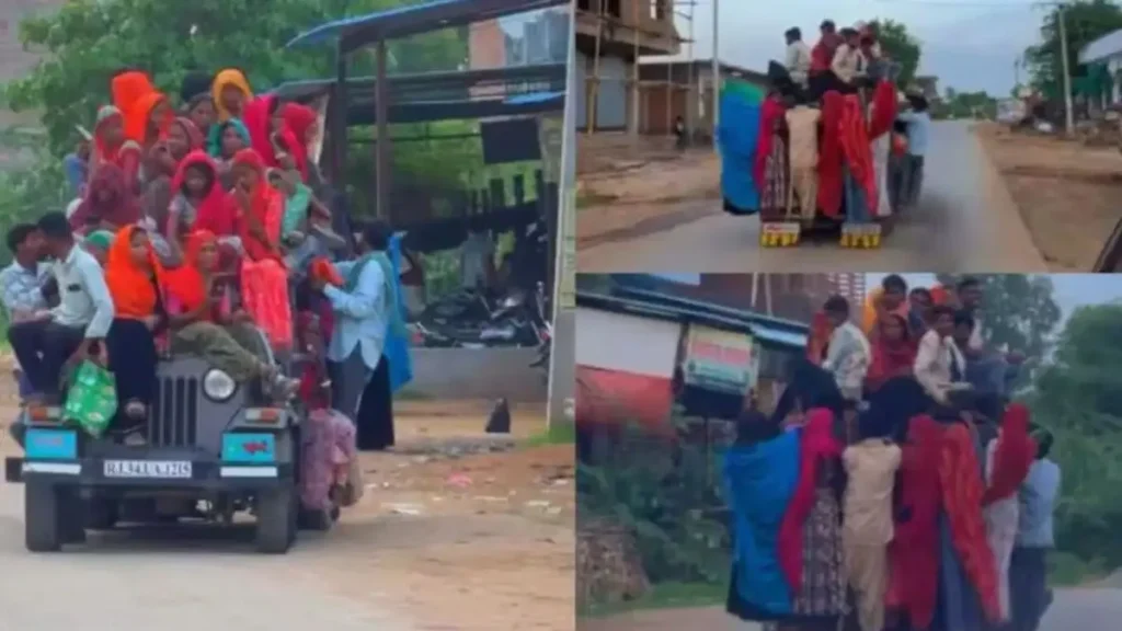 Rajasthan Jeep Viral: जीप है या जहाज! छत से लेकर पीछे तक लटके दिखे लोग, वायरल वीडियो ने उड़ाए होश