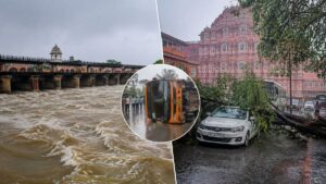 Rajasthan Weather Updater: राजस्थान में बारिश का यलो अलर्ट, धौलपुर में चंबल का जलस्तर 30 फीट बढ़ा, उदयपुर में 185 MM बारिश