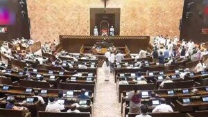 Rajya Sabha: राज्यसभा की बैठक हंगामे के कारण एक बार के स्थगन के बाद पूरे दिन के लिए स्थगित