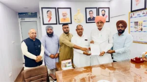Yamunanagar News: गन्ने का भाव 500 रुपये प्रति क्विंटल करे सरकार, कृषि मंत्री श्याम सिंह राणा से मिले भाकियू चढ़ूनी के नेता