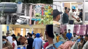 Karnal News: करनाल के इंद्री से मां नैना देवी जा रहे 50 से अधिक श्रद्धालुओं के साथ बड़ा हादसा, ऊना में पलटा 16 टायरा ट्रक