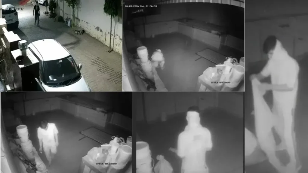 Ambala news: अंबाला कैंट में चोर का तांडव, एक ही रात में तीन मकानों के तोड़े ताले, 4 घंटे तक बेधड़क चुराता रहा सामान