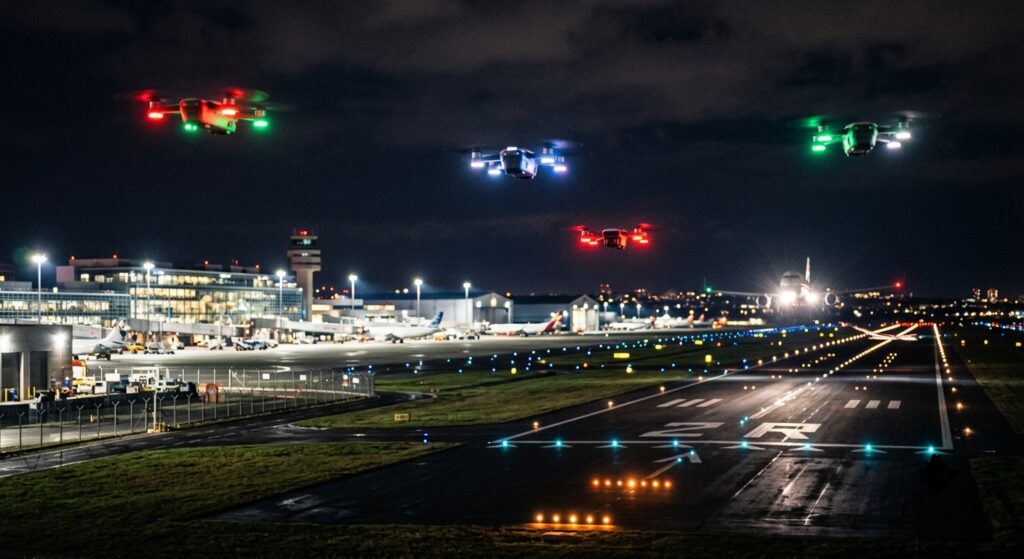 Amritsar Airport Drone Sightings : अमृतसर एयरपोर्ट के रनवे पर दिखे संदिग्ध ड्रोन, 7 विमानों की लैंडिंग रोकी