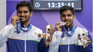 एशियन गेम्स में भारत के खाते में 6 मेडल, शूटिंग का दबदबा; हिमांशु को सिल्वर, रुद्रांक्ष ने जीता ब्रॉन्ज