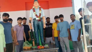 Ateli Mandi : अटेली के रात्ता गांव में शहीदी दिवस पर शहीदों को दी गई भावभीनी श्रद्धांजलि