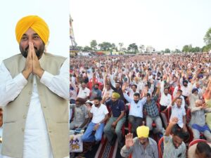 Bhagwant Mann Lok Milni : सीएम बोले-पंजाब में अब 80 फीसदी खेतों तक पहुंच रहा नहरी पानी