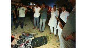 बीकानेर में तीन चचेरे भाई सड़क हादसे का शिकार: अज्ञात वाहन ने मारी टक्कर, तीनों की मौके पर मौत