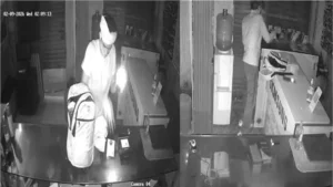 Haryana Crime: बिलासपुर में मोबाइल शॉप के ताले तोड़ 4 लाख का माल पार, CCTV में कैद हुए नकाबपोश चोर