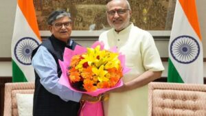 चंडीगढ़ प्रशासक कटारिया और उपराष्ट्रपति की मुलाकात, पंजाब-चंडीगढ़ के विकास और शिक्षा पर चर्चा