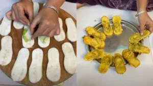 Chappal Shape Pakoda: चप्पल खाएगा क्या? अब सच में बन गया 'चप्पल भजिया', वीडियो देख हंस-हंसकर लोटपोट हुए लोग