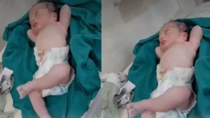 Cute Viral Video: पैदा होते ही जमाया रौब! अस्पताल में इस नन्हे बच्चे का 'बॉस एटीट्यूड' देख लोटपोट हुए लोग