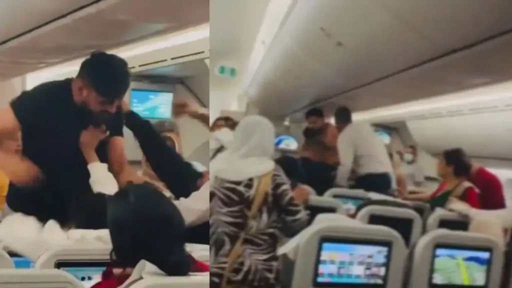 Flight Fight Viral: हवा में फटी टी-शर्ट और चले मुक्के, बिमान बांग्लादेश की फ्लाइट में यात्रियों के बीच झड़प
