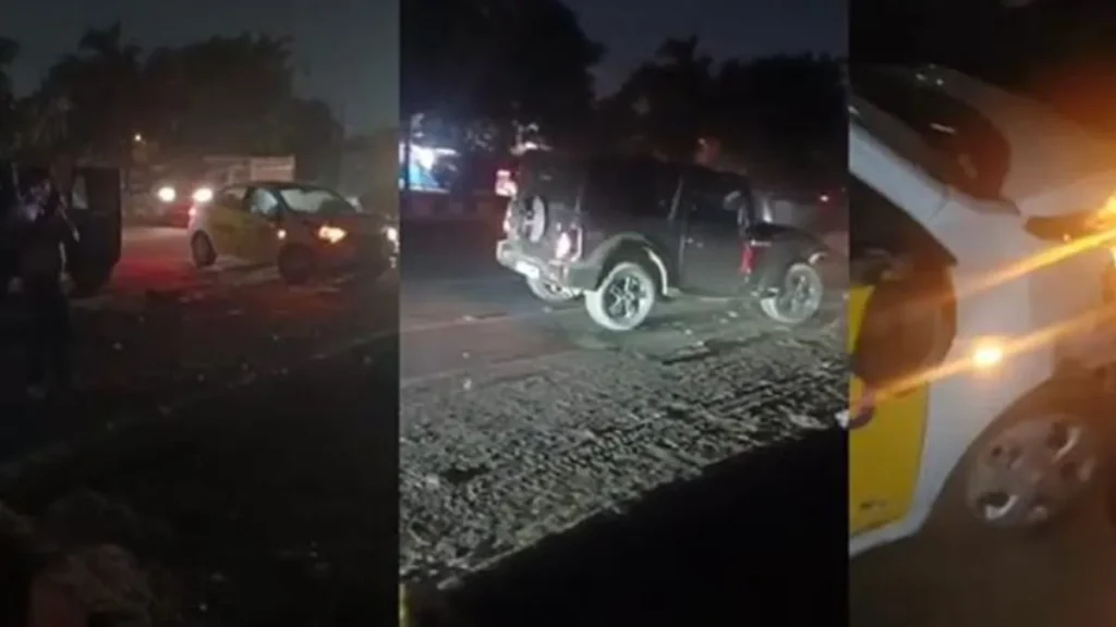 Gurugram News: गुरुग्राम में थार का तांडव, नशे में धुत युवक ने कैब में बार-बार मारी टक्कर, खुले एयरबैग