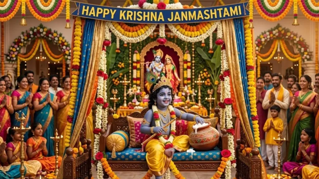 Happy Krishna Janmashtami: कान्हा के जन्मोत्सव पर इन प्यार भरे संदेशों से दें शुभकामनाएं, खिल उठेगा अपनों का दिल