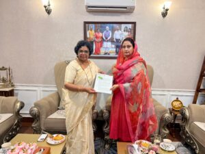 Harsimrat Kaur Badal ने NCW प्रमुख से की मुलाकात