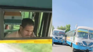 Haryana Roadways: हरियाणा रोडवेज ड्राइवर की भारी लापरवाही, 60 सवारियों से भरी बस चलाते हुए फोन पर की बात, वीडियो वायरल