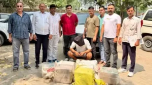 Hisar Crime: एयरपोर्ट चौक पर नाकाबंदी के दौरान पकड़ी गई 114 किलो गांजे की खेप