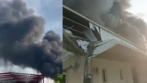 Karnal News: करनाल-कैथल रोड पर मची भगदड़, राइस मिल में धधकीं लपटें, पानीपत से बुलानी पड़ीं फायर ब्रिगेड की गाड़ियां