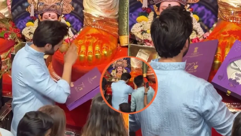 Bollywood News: नेशनल अवॉर्ड जीतते ही लालबागचा राजा के दर पहुंचे कार्तिक आर्यन, बप्पा के चरणों में रखा बेस्ट एक्टर का मेडल