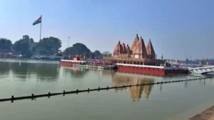 Kurukshetra Brahmasarovar Drone Show: कुरुक्षेत्र से 'सेवा संकल्प अभियान 2026' का आगाज, ब्रह्मसरोवर पर 500 ड्रोन्स का शो, दीयों से जगमगाया घाट