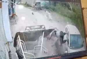 Ludhiana Accident : लुधियाना में तेज रफ्तार कार ने 5 वाहनों को उड़ाया, सीसीटीवी फुटेज वायरल