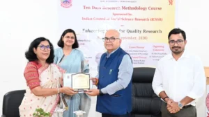 Mahendragarh : हकेवि में आईसीएसएसआर प्रायोजित दस दिवसीय शोध पद्धति पाठ्यक्रम का हुआ समापन