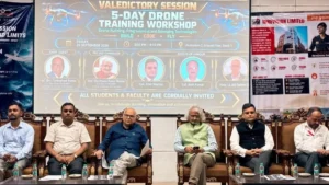 Mahendragarh : हकेवि महेंद्रगढ़ में पांच दिवसीय ड्रोन कार्यशाला का शानदार समापन, 58 विद्यार्थियों को मिले प्रमाण-पत्र